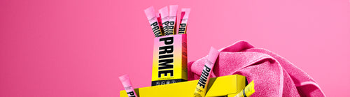 Image of PRIME Hydration+ Sticks in Strawberry Banana Flavor