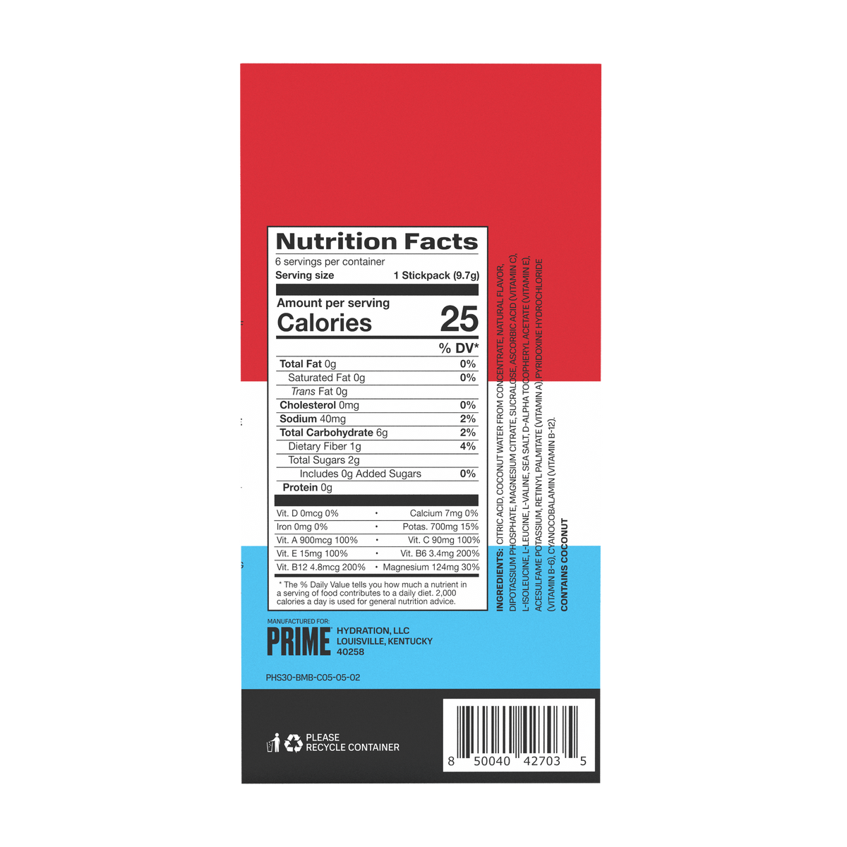 Hydration+ Sticks - Ice Pop